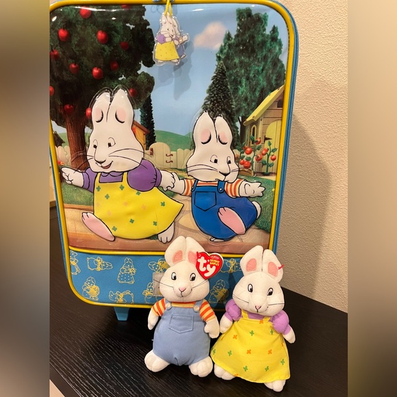 Super Rare!! Max and Ruby Rolling SuitCase - Picture 3 of 15